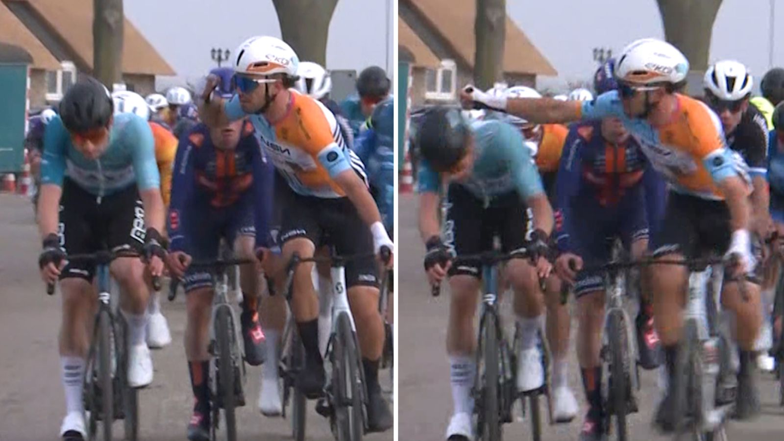 New Zealand Cyclist Kiaan Watts suspended for punching a rival during mid-race altercation